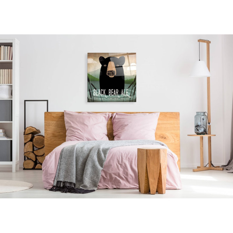 «Skinny Dip Black Bear Ale» par Ryan Fowler - impression non encadrée, H 36 po x l 36 po x P 0,2 po