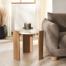 Table d'appoint Kynisha Travertine
