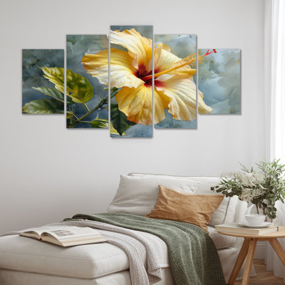 Ensemble de salon Vanesa - Hibiscus Wall Art