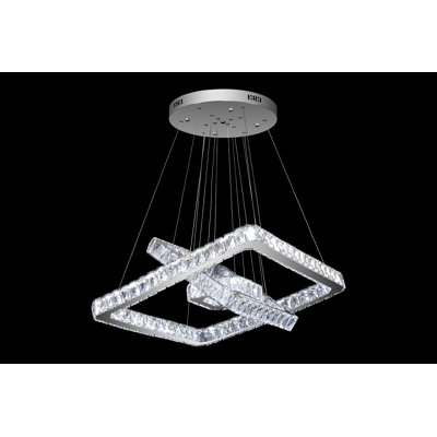 Ponce 1 - Light Crystal LED Chandelier