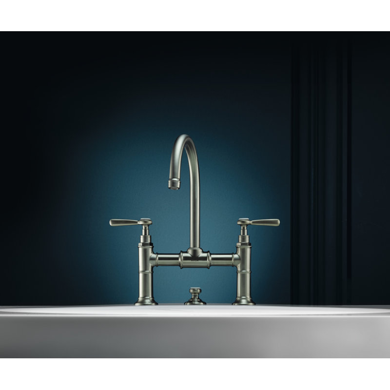 AXOR Montreux Widespread Bathroom Faucet, Chrome