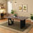 Novel Multi-functional Solid Wood Large Table-1180578414