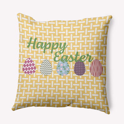  Polyester Throw Square Indoor/Outdoor Pillow Cover & Insert