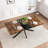 55.11" -70.86"Retro Rectangular Dining Table-1034336296