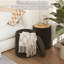  Tabouret de coiffeuse rembourré en velours-1525433335
