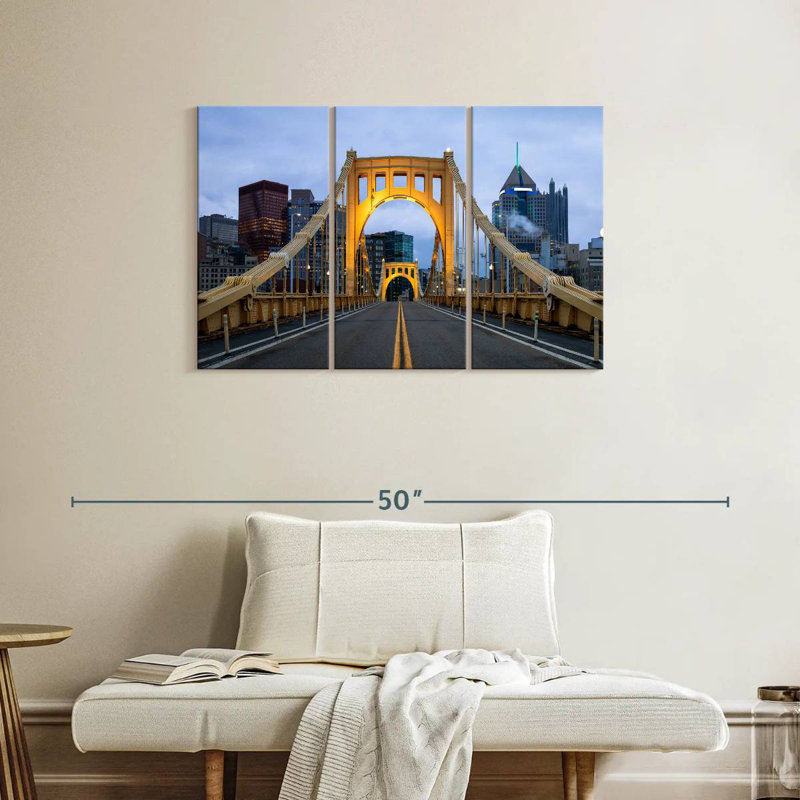 Mehar Roberto Clemente Bridge, 24" H x 38" W