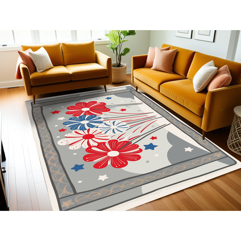 Tapis d'été Holiday The Aisle®, Rectangulaire 2 pi x 3 pi