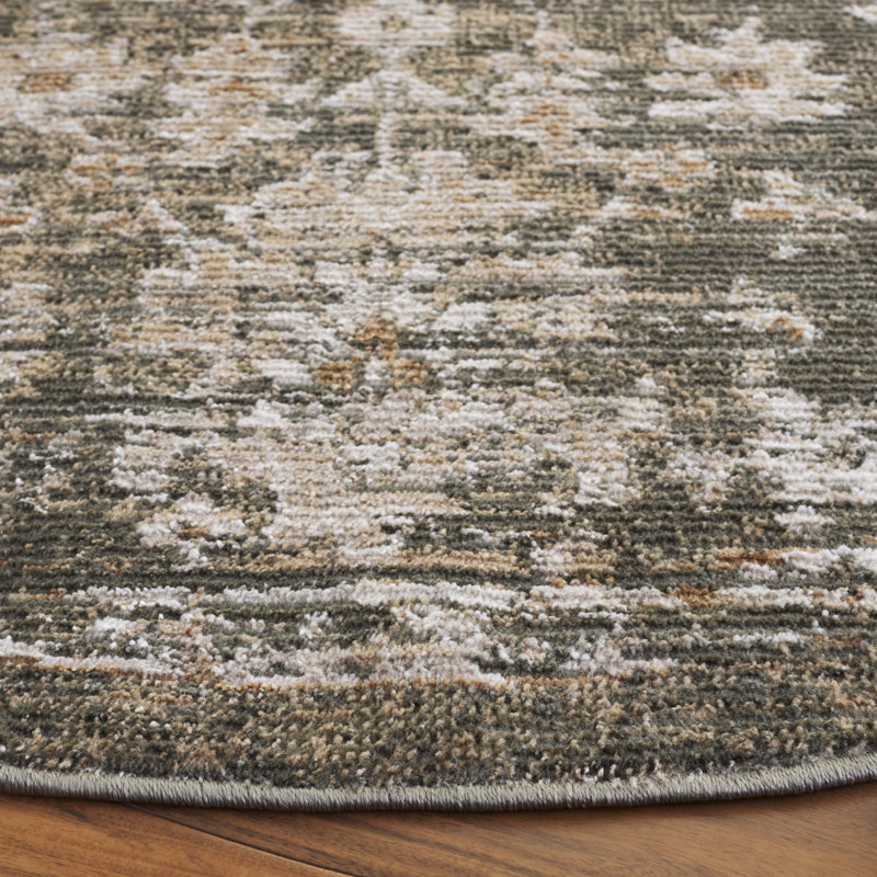 Hazel 506 Performance Oriental Rug, Round 6'