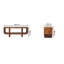 Nanafalia Solid Wood 50cm H Media Shelves