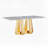 70" Rectangle Faux Marble Dining Table-1456587079-1456587078