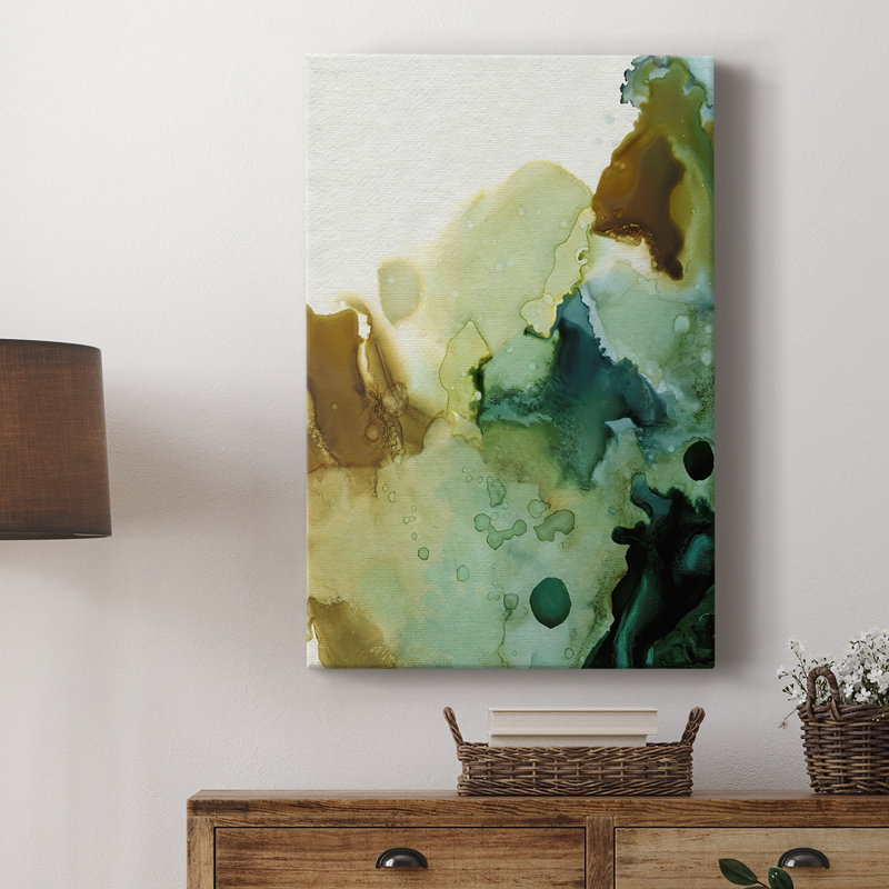 Eau et terre II - galerie Cavas sur mesure, H 18 po x l 12 po