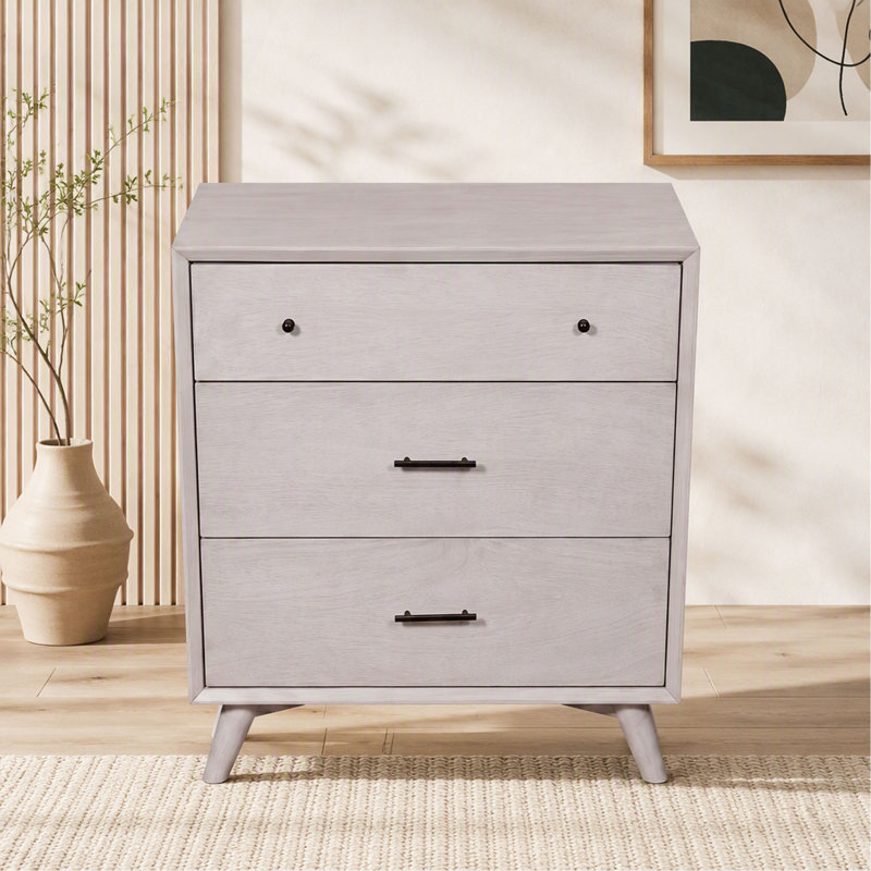 Petite commode 3 tiroirs Mid-Century