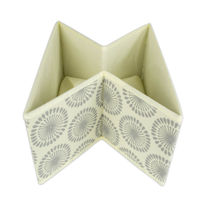Cube carré en tissu non tissé Semiha