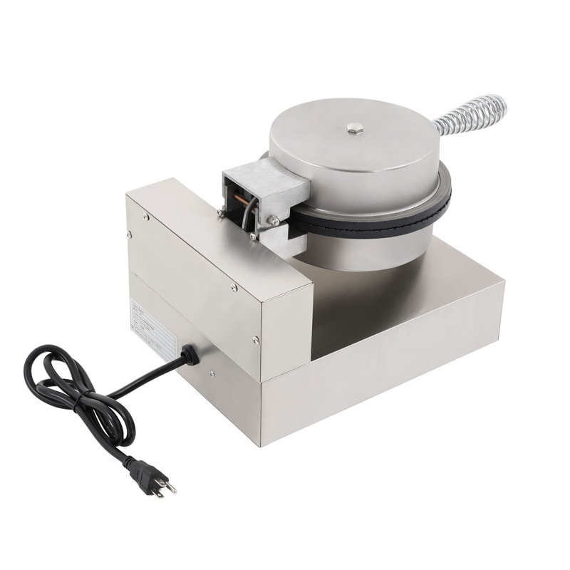 1200W Electric Commercial Ice Cream Cone Machine Egg Roll Mold Ice Cream Waffle Cone Maker for Home Restaurant Use