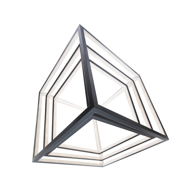 Nicolini 1 - Light LED Chandelier, 50" H x 50" W x 50" D