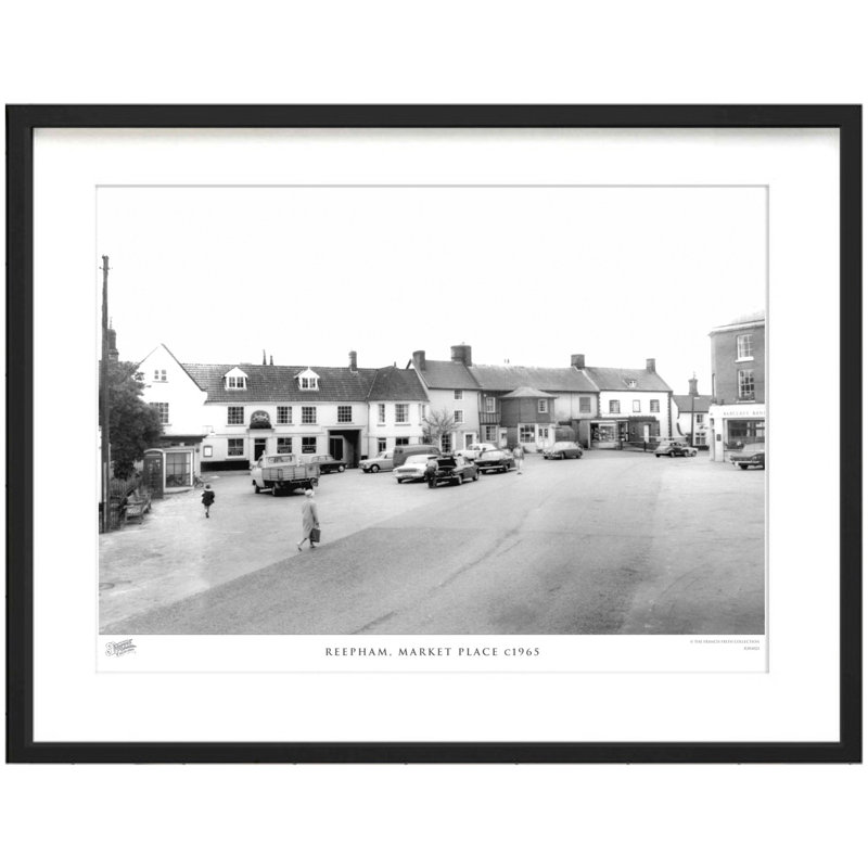 Reepham, Market Place C1965 by Francis Frith - Single Picture Frame Print, 28cm H x 36cm W x 2.3cm D