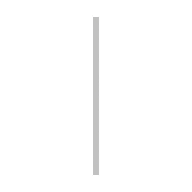 4 in. D x 4 in. W x 100 in. H Traditional Post Sleeve White