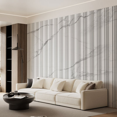 8-Piece 23.6" x 23.6" 3D Acoustic Wood Slat Wall Panels, Sound Absorbing Decorative Panels for Interior Walls