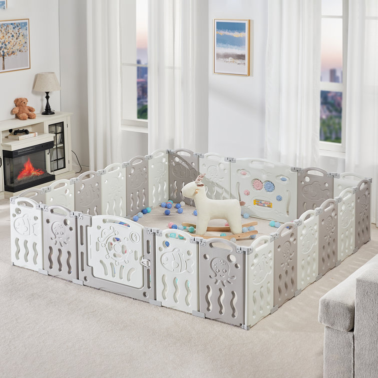 Baby's Outdoor Portable Playpen Yard Fence — Rickle.
