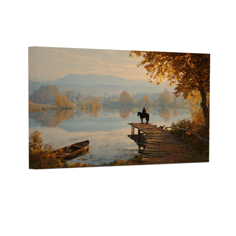 Paysage et nature Autumn Lake, H 16 po x l 24 po