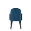 Fauteuil sophistiqué rembourré en bois classique