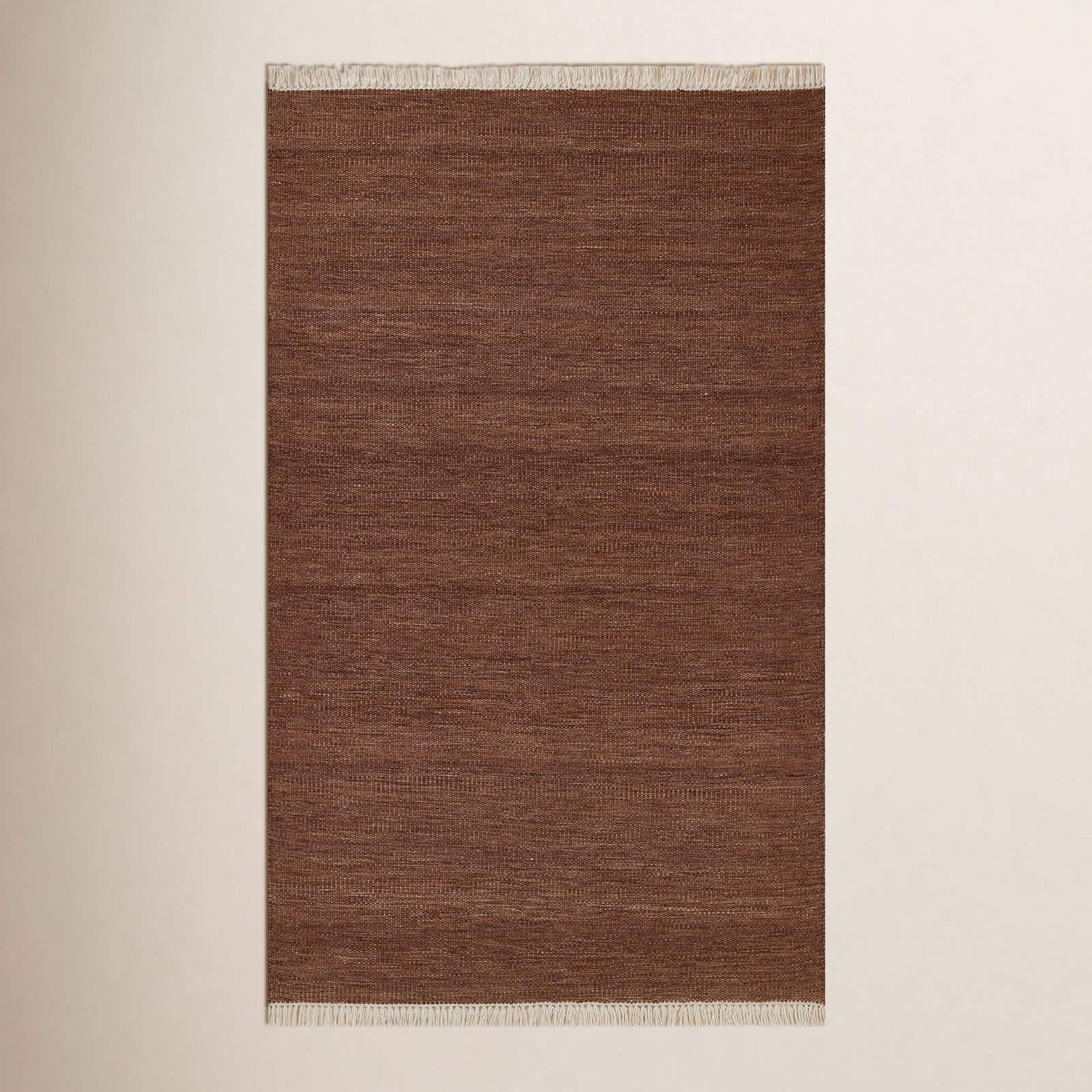 Cassandra Brown Hand-Woven Outdoor Rug, Runner 2'3" x 8'