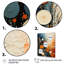 Coloré Mid Century Dynamic Duality IV sur toile-1686303861-1686303856