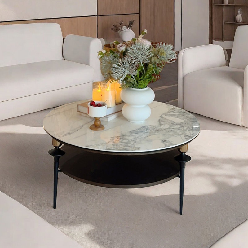 Table basse Luxury, H 16,53 po x L 31,49 po x l 31,49 po