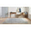 Tapis gris traditionnel en laine noué à la main à motif floral classique et moderne-124206204