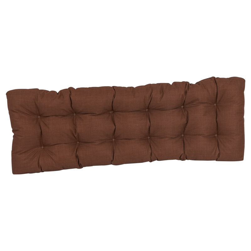Outdoor 5'' Bench Seat Cushion, Cocoa, 51" W x 19" D
