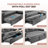 Upholstered L Shape Velvet Sleeper Sofa Sleeper Couch Pull Out Sofa Sofa Bed-272282358