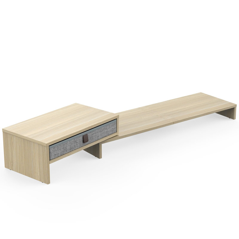 Rennis Engineered Wood Monitor Stand, Oak