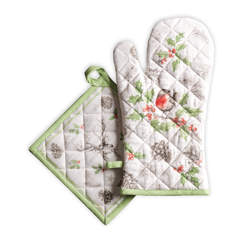 Gant de cuisine 100% coton Maison d'Hermine