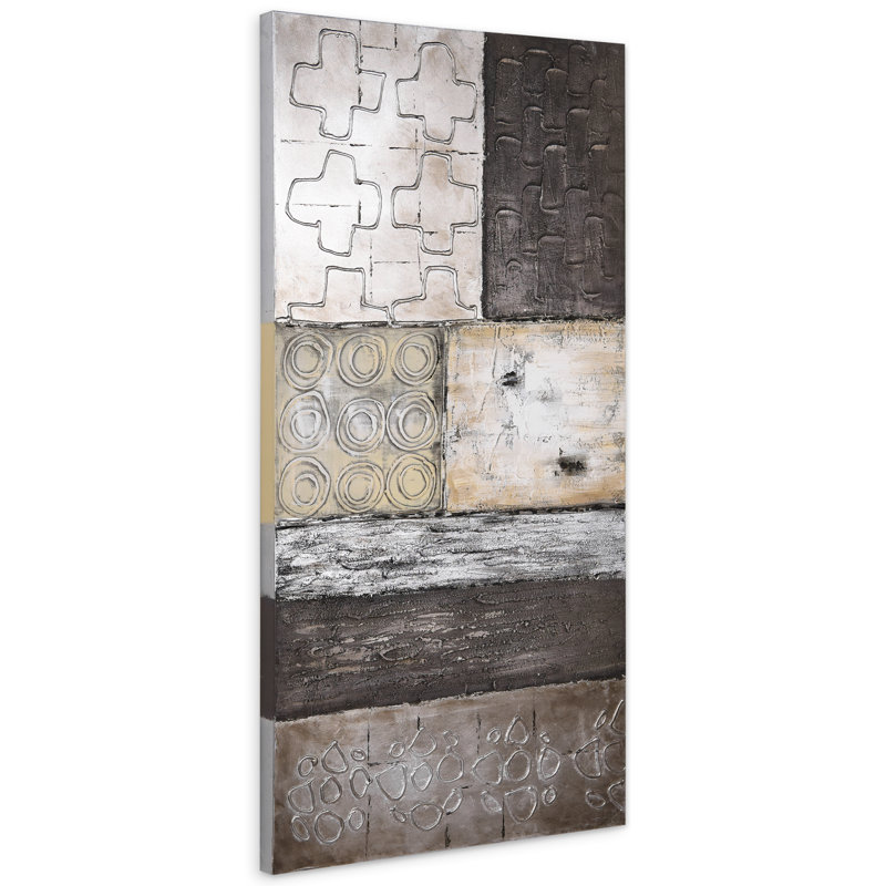 «Stacked 2», reproduction de peinture à l'huile sur toile