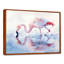Flamingo Reflections - Art mural flamant pour salon-92779548-92779551-92779623
