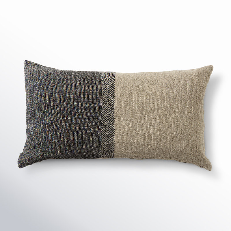 Harley Rectangular Linen Pillow Cover, 14" x 26"