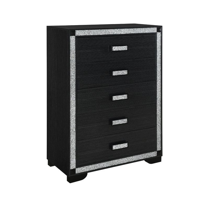 Commode Soulmarie, Gris anthracite