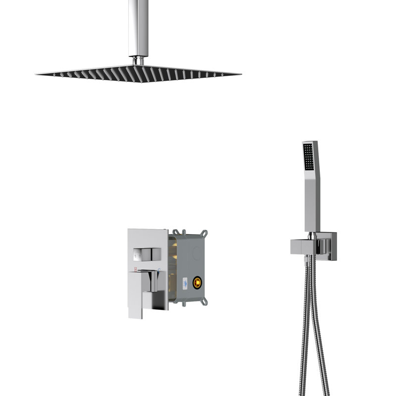 Dual Shower Head 1.8 GPM GPM, Chrome