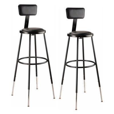 Tabouret de laboratoire à hauteur ajustable