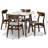4 - Person Marble Top Four Leg Base Dining Set-734933276