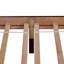 Grand lit en bois de pin avec tête de lit tapissier et pied de lit à panneau, deux pieds de support de traverse de lit et pieds de support de plateforme centrale-1989726511