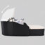 Lit de bronzage d'extérieur 79,9 po avec auvent réglable, lit double, lit de repos en rotin PE, osier et coussin-1196820687
