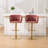 Swivel Adjustable Height Velvet Bar Stool-1220418869-1224472183