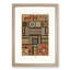 Middle-Age Patterns by Albert Racinet - Picture Frame Painting Print-55739904-55739906