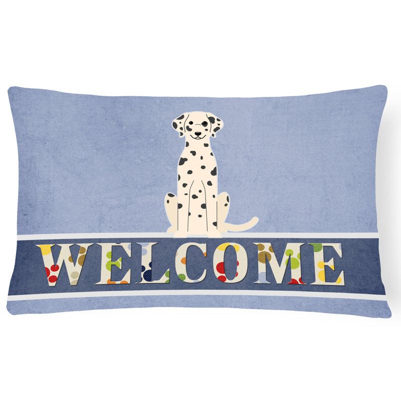  Coussin Dalmatian Welcome