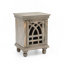 Table de chevet en bois gris antique
