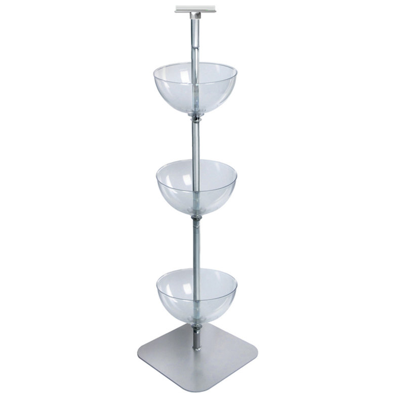 Three-Tiered 14" Bowl Floor Display