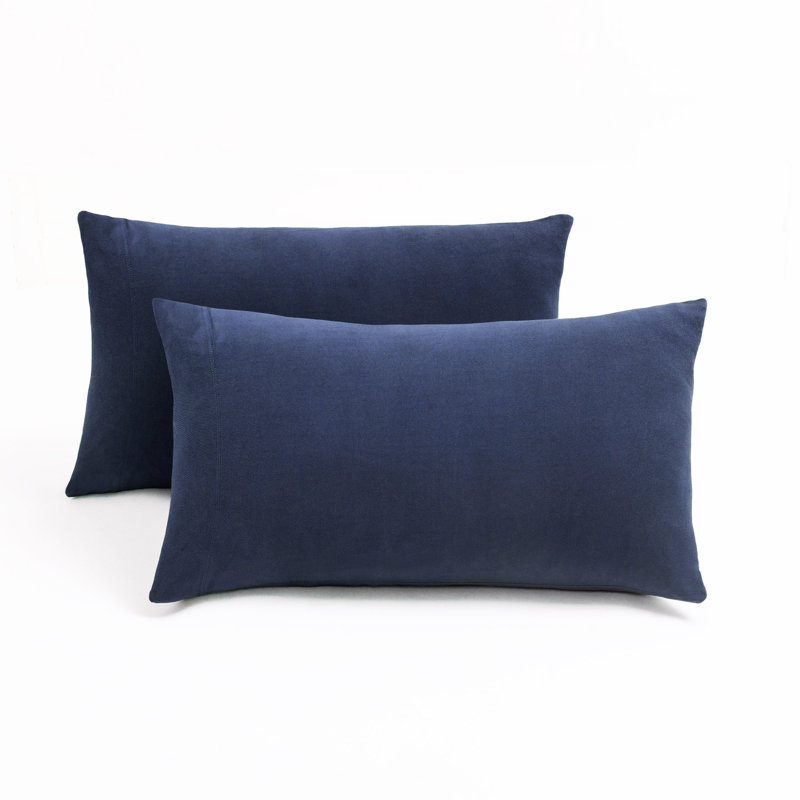 Housse de coussin Barossa, Taie d'oreiller très grande, Bleu marine