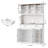 Arizana 71.3" Stand Alone Kitchen Pantry With Microwave Shelf & Drawers, Storage Pantry Cabinet with Adjustable Shelf-61849437