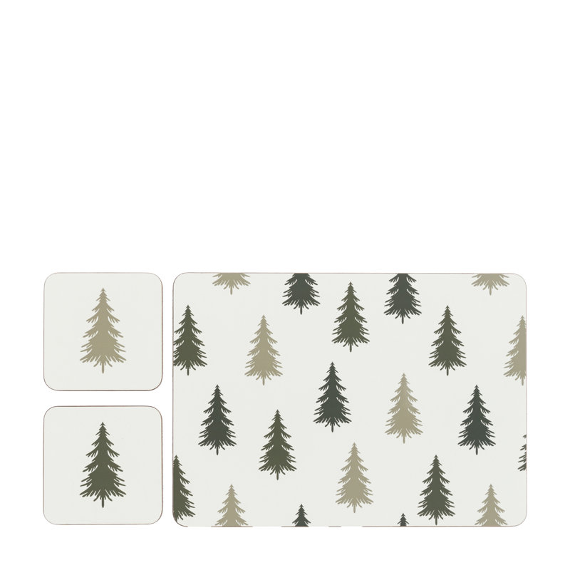 Other Geometric Placemat And Coaster Set